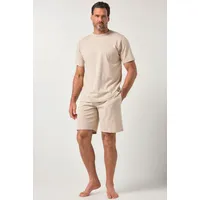Jp1880 Schlafanzug Schlafanzug Homewear Zweiteiler T-Shirt lange Hose Rosa 8XL