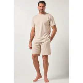 Jp1880 Schlafanzug Schlafanzug Homewear Zweiteiler T-Shirt lange Hose Rosa 8XL