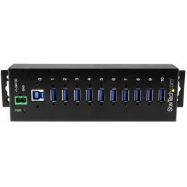 Startech StarTech.com 10 Port USB 3.0 HUB 10-Port Industrial USB 3.0, ST1030USBM