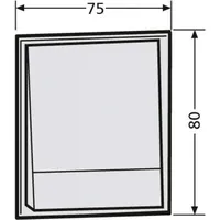 RENZ 97-9-85271 gr Klingelmodul, 3 Klingeltaster grau