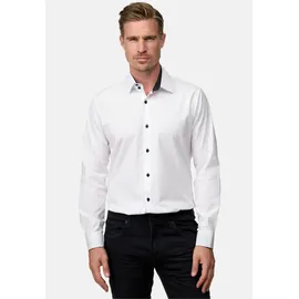 RUSTY NEAL Langarmhemd Blau / Grau 5XL