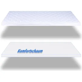 SUN GARDEN Komfortschaum Topper P340 Comfort Pur 90 x 200 cm weiß