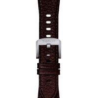 Tissot T852.049.164 Uhrenarmband Leder Dunkelbraun für PRX Modelle