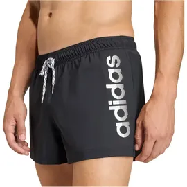 adidas Logo Stretchy Knit 3 Badeshorts Herren KC7297 ́ black/white M