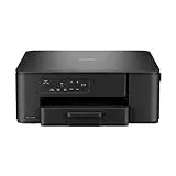 Brother DCP-J1260W A4 Kabelloser Tintenstrahldrucker | All-in-One (Drucken/Kopieren/Scannen) | WLAN/USB 2.0 | A4 | Duplexdruck | Fotos | Inklusiv Tinte | UK-Stecker