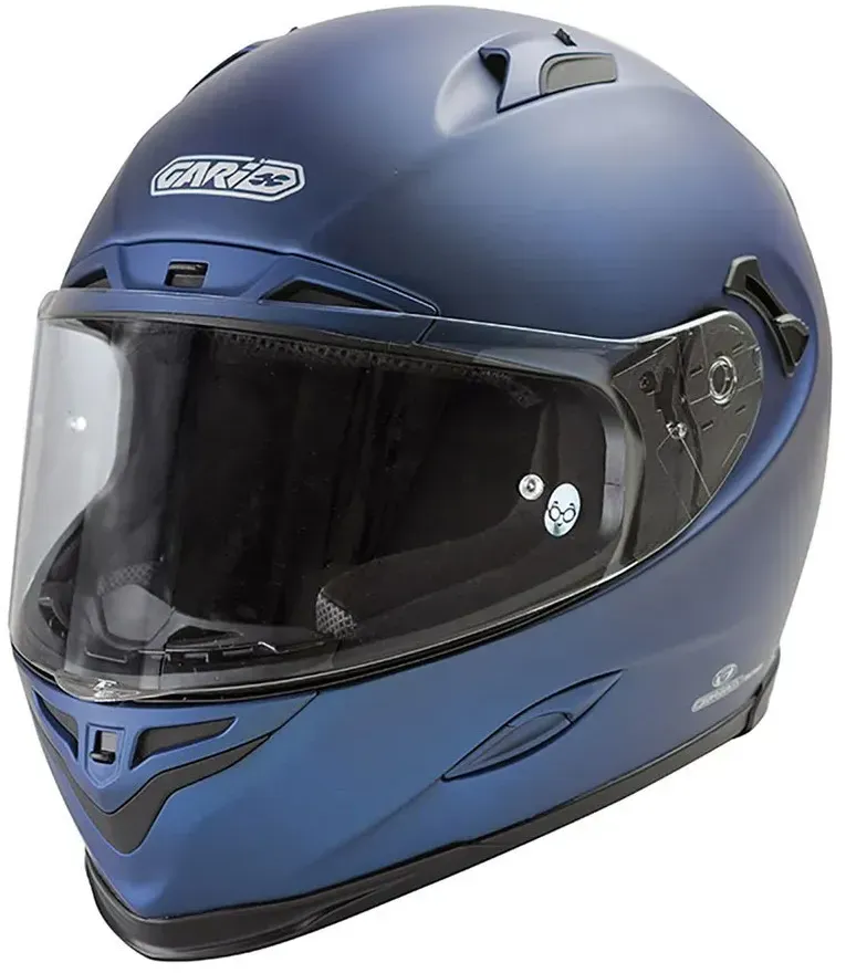 Gari G90x Classic Integralhelm - Matte Blue - L
