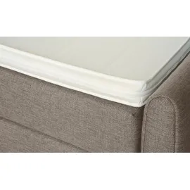 Möbel Kraft Boxspringbett 188 x 124 cm Beige