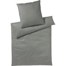 YES FOR BED Pure & Simple Uni Grau 200 x 200 cm + 2 x 80 x 80 cm