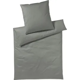 YES FOR BED Pure & Simple Uni Grau 200 x 200 cm + 2 x 80 x 80 cm
