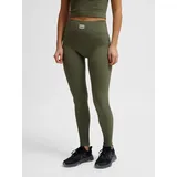 hummel Leggings Hmlpulse Damen Hummel dunkelbraun L