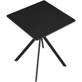 [en.casa] Esstisch Ankara 60x60x75 cm Schwarz