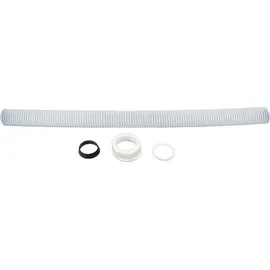 tecuro Berlauf-Verbindungsrohr Ø 25 x 310 mm mit 1 Zoll Überwurfmutter