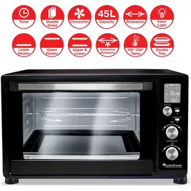 TURBO TRONIC TurboTronic DEV45 Schwarz,