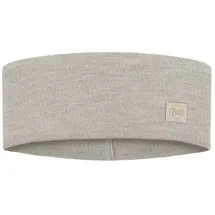 Buff Merino Wide Stirnband 003 solid cloud