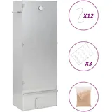vidaXL Räucherofen mit Holzspänen Verzinkter Stahl 364745