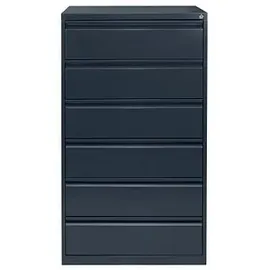 Gürkan Karteischrank 76 x 132 x 62 cm grau