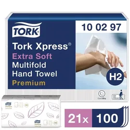 TORK Papierhandtücher 2-lagig 2100 Tücher