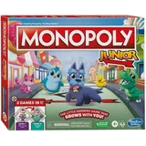 Hasbro Monopoly Junior 2in1 Brettspiel Wirtschaftliche Simulation Board Game (English)