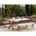 Beliani Gartenbank 200 x 45 x 40 cm Weiß