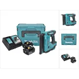 Makita DBN 500 RGJ Akku Stauchkopfnagler 18 V 15-50 mm mit 2x 6,0 Ah Akkus + Ladegerät