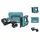 Makita DBN 500 RGJ Akku Stauchkopfnagler 18 V 15-50 mm mit 2x 6,0 Ah Akkus + Ladegerät
