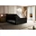 altdecor Boxspringbett mit Matratze, Topper, Polsterbett mit, Bettkasten MIAMI-Z KING - 180x200 - Schwarz Holzwerkstoff, Höhe ca. 20 cm cm, Schlafzimmer, Betten, Boxspringbetten