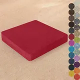 Kimgull Quadratisch Sitzkissen 30 X 30 X 5CM Bodenkissen Quadrat Barhocker-Kissen Square Stuhlkissen Stuhlauflage Sitzkissen Abnehmbar und Waschbar Rutschfestes Color#22