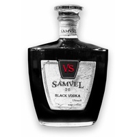 Black Vodka Samwel II 3 Jahre Reifezeit schwarzer Wodka Catechu