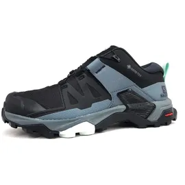 Salomon X Ultra 4 GTX Damen Black/Stormy Weather/Opal Blue 38