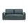 Ruf Schlafsofa Soluna Trapez ¦ türkis/petrol ¦ Maße (cm): B: 176 H: 84 T: 96.0