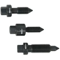 KS Tools Arretierschrauben-Satz zur Zahnstangen-Mittelstellung, 3-tlg - 700.1690