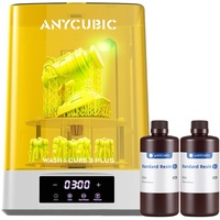 ANYCUBIC Wash&Cure 3 Plus  360° für LCD Resin 3D Drucker mit 2KG Grau UV Harz