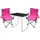 Mojawo Camping Set 3tlg Rosa