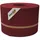 zaunzu® Sichtschutzstreifen Rille Gelocht 50 x 19 cm Bordeauxrot PP