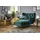 KAWOLA Relaxsessel CHARME Polyester 90 x 90 x 200 cm Grün mit Kissen