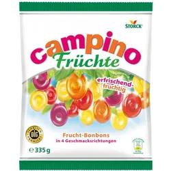 Campino Früchte Bonbons 335G