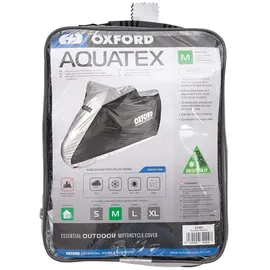Oxford Aquatex Motorrad Abdeckung Größe S Schwarz/Grau