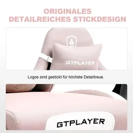 GTPLAYER Ergonomisch Stoff Rosa