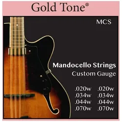 Gold Tone MCS Mandocello Saiten | 070-020 - Saiten Zupfinstrument