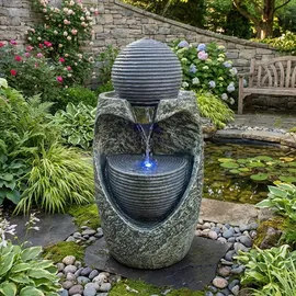 k√ñhko Gartenbrunnen Steinquell Aura