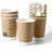 BIOZOYG Kaffeebecher 0,3 l Braun 50 St.