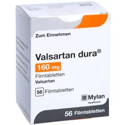 Valsartan dura 160 mg Filmtabletten 56 St