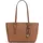 Michael Kors Quinn Medium Shopper Leder Brown