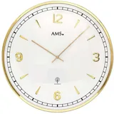 AMS Wanduhr Funkwanduhr modern Gehäusedurchmesser 40 cm - AMS Modell: 5609
