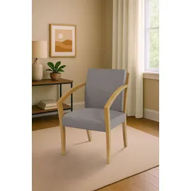 Home Affaire Armlehnstuhl Massivholz beige
