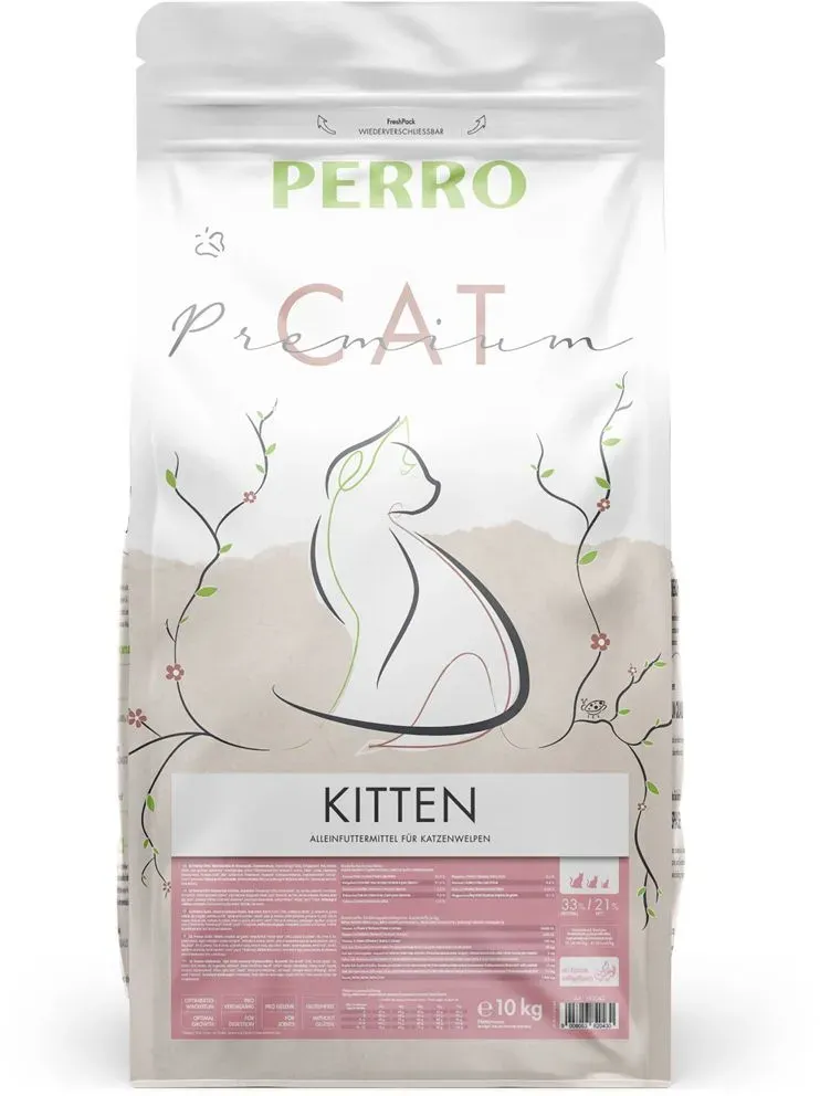 Perro Cat Premium Kitten Futter 10 kg