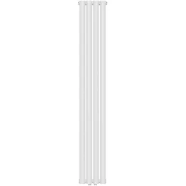neu.haus Designheizkörper Nore 1600 x 240 mm 812 W weiß Mittelventil