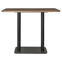coco maison Bartisch rund 120 x 75 cm Schwarz