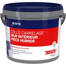 Bostik Fliesenkleber, Wand und Arbeitsplatte, 3kg Paste