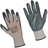 Arbeitshandschuhe Arbeitshandschuhe - Schutzhandschuhe Nylon K028 Grau Größe 9